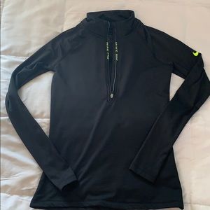 Nike pro long sleeve quarter zip
